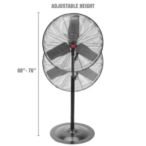 OEMTools 30 in PEDESTAL FAN W OSCILLATION – 2019