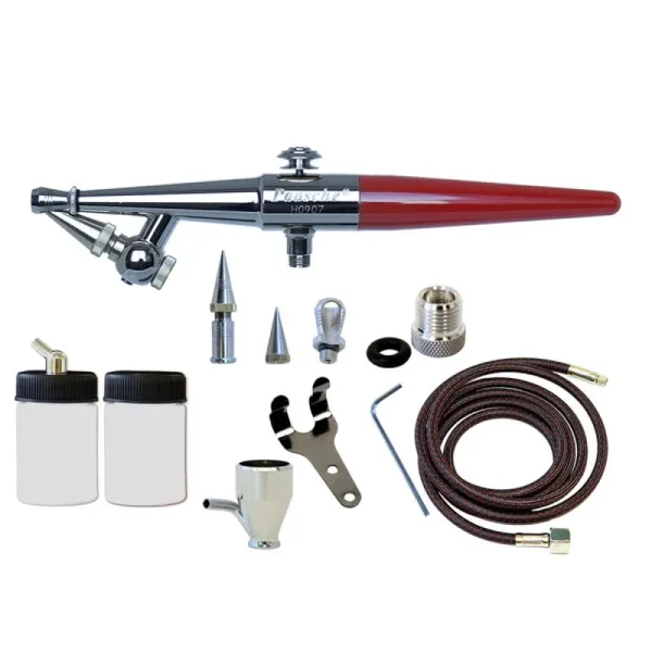 Paasche Single Action Set (.45, .65, & 1.05mm heads) & 1/8″BSP Adapter H-3AS