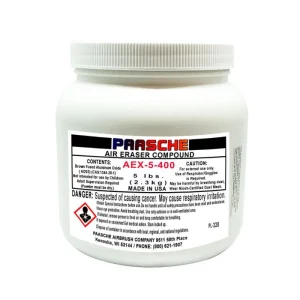 Paasche 5 Lb Aluminum Oxide – Fast Cutting Compound (400 Grit) AEX-5-400
