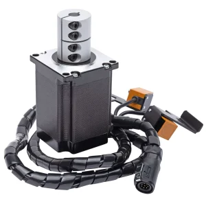 X-Axis Stepper Motor with Y-Axis Limit Switches and Wiring Harness for Versa Cut 2X2 CNC Table
