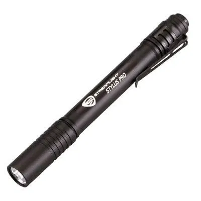 Streamlight 66118 Stylus Pro LED Flashlights, 2 AAA, 65 lumens
