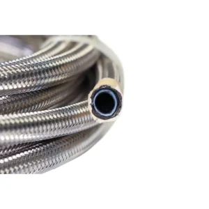 FiTech Ptfe, Stainless Steel Hose Kit, Natural, 40Ft W/ 10 Micron Filter & Check Valve