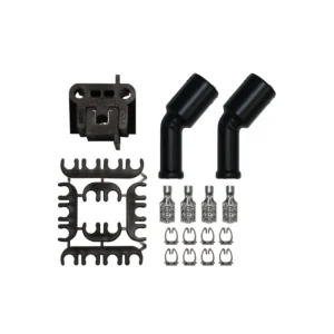 FiTech Go Spark Ceramic Spark Plug Wire Kit, 8Mm Universal Ls/Lt Engine, 45 Deg
