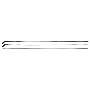 FiTech Go Spark Ceramic Spark Plug Wire Kit, 8Mm Premade, Sbc (Uh) Hei Dist End 90/90