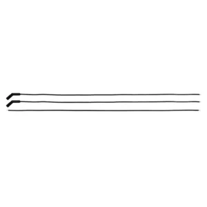FiTech Go Spark Ceramic Spark Plug Wire Kit, 8Mm Premade, Sbc (Around Front) Hei Dist End 90/90