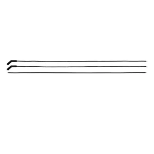 FiTech Go Spark Ceramic Spark Plug Wire Kit, 8Mm Premade, Sbc (Ovc/Uh) Hei Dist End 90/90