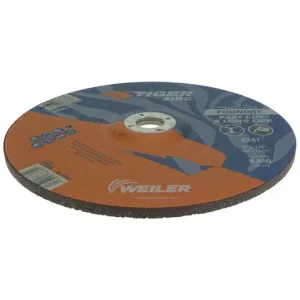 Weiler Tiger Zirc Grinding Wheel – 9″ X 1/4″ Type 27 68384