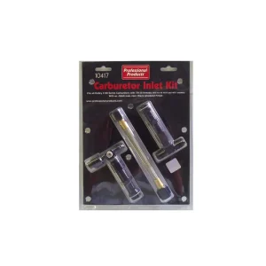 Professional Products Carburetor Inlet Kit (4150 w/-08AN) Black 10417