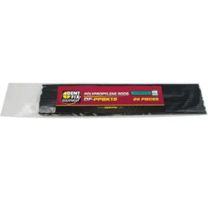 Dent Fix 15mm Polypropylene Plastic Rods DF-PPBK15