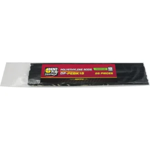 Dent Fix 15mm Polyethylene Plastic Rods DF-PEBK15