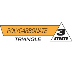 Dent Fix 3mm Polycarbonate Plastic Rods – Triangle DF-PCNT03T