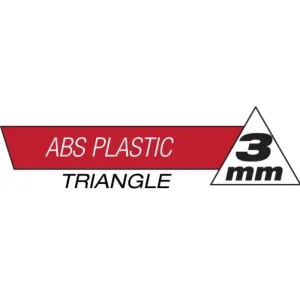 Dent Fix 3mm Triangle ABS Plastic Rods DF-ABBK03T