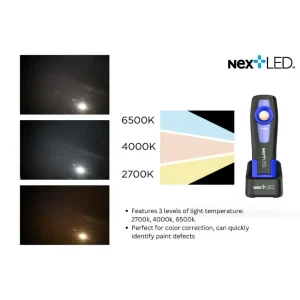 NextLED Professional CRI 96+, 3 Temperature Color Matching Light NT-2040B-3