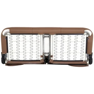 TMI Cruiser Pro-Bench 60in Split Back Seat Saddle Brown Vinyl Brown Stitch 47-9253-511-BRS