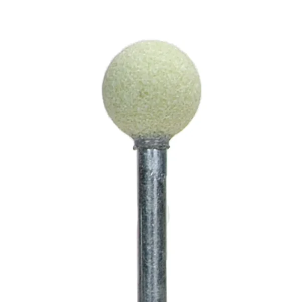 Norton 3/8 x 1/8 In. Quantum Vitrified Bond Mounted Point B122 3NQ80-OVS 80 Grit 5 Count