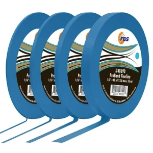 FBS ProBand Fine Line Tape – Blue – 1/2in. x 60 yards (12.8mm x 55m)