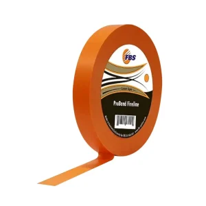 FBS ProBand Fine Line Tape – Orange – 1/2in. x 60 yards (12.8mm x 55m)