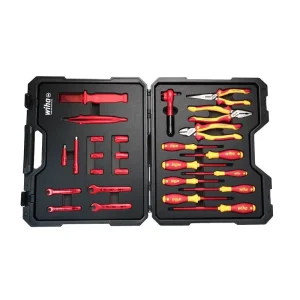 Wiha 26 Piece Insulated Hybrid & EV Essentials Tool Kit 91890