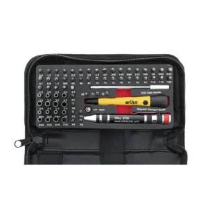 Wiha 68 Piece System 4 ESD Safe Master Technician’s Micro Bits Set 75971