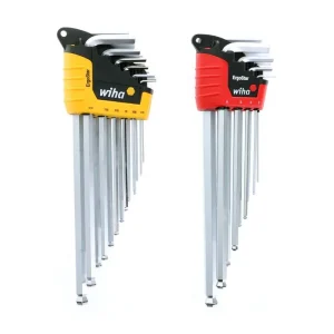 Wiha 22 Piece MagicRing Ball End Hex L-Key Set – Inch – Metric 66992