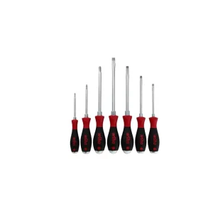 Wiha 7 Piece SoftFinish X Heavy Duty Slotted and Phillips Screwdriver Set 53097