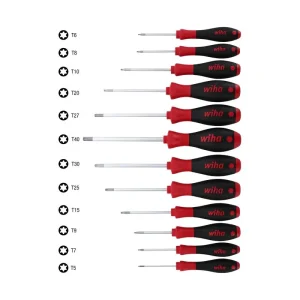 Wiha 12 Piece SoftFinish Torx Screwdriver Set 36267