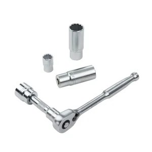 Wiha 22 Piece 3/8in. Drive Professional Standard and Deep Socket Tray Set – SAE 33796