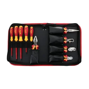 Wiha 10 Piece Insulated Pliers-Cutters and Screwdriver Set 32891