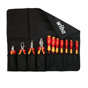 Wiha 11 Piece Insulated Pliers-Cutters and Screwdriver Set 32888