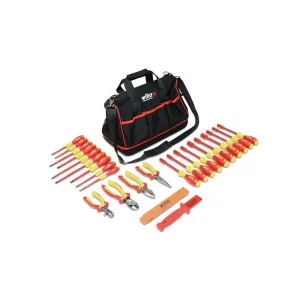 Wiha 25 Piece Insulated Pliers-Cutters and Screwdriver Set 32879