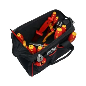 Wiha 14 Piece Master Electrician’s Insulated Tool Set in Canvas Tool Bag 32878