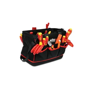 Wiha 50 Piece Master Electrician’s Insulated Tool Set In Canvas Tool Bag 32874