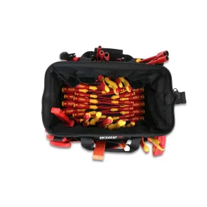 Wiha 50 Piece Master Electrician’s Insulated Tool Set In Canvas Tool Bag 32874