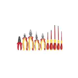 Wiha 10 Piece Insulated Pliers and Screwdriver Set 32868