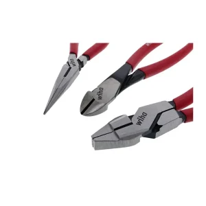 Wiha 3 Piece Classic Grip Pliers and Cutters Set 32634