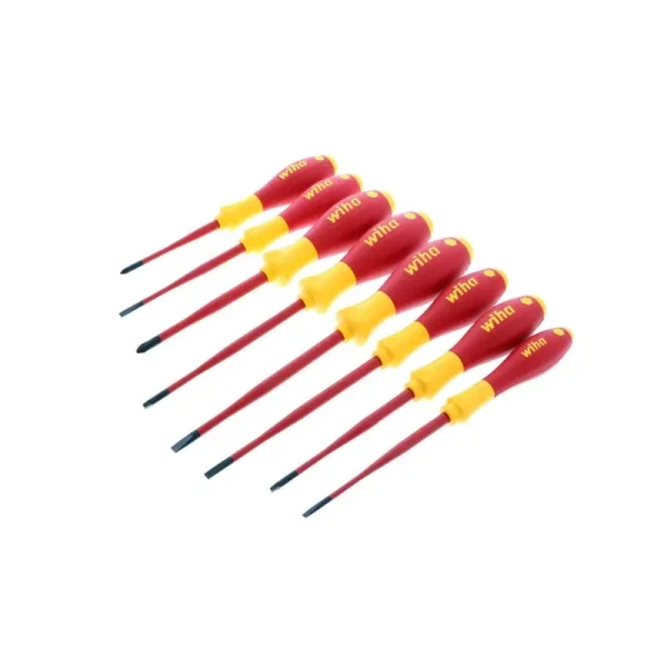 Wiha 8 Piece Insulated SlimLine Screwdriver Set 32197