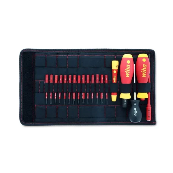 Wiha 20 Piece Insulated TorqueControl and SlimLine Blade Set 28781