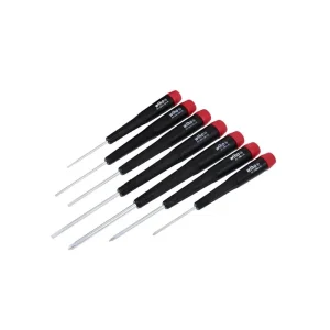 Wiha 7 Piece Precision Slotted and Phillips Screwdriver Set 26197