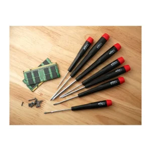 Wiha 7 Piece Precision Slotted and Phillips Screwdriver Set 26197