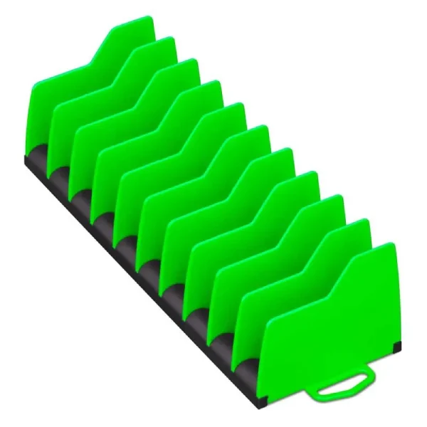 Ernst No-Slip 10 Tool Plier Organizer – Green 5501