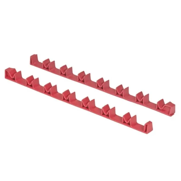 Ernst 14 Tool No-Slip Low-Profile Screwdriver Rail Set – Red 6040