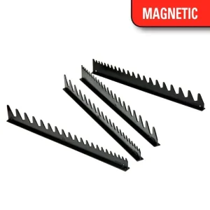 Ernst 40 Tool Space Saver Wrench Rail Kit w/Mag – Black 6015M
