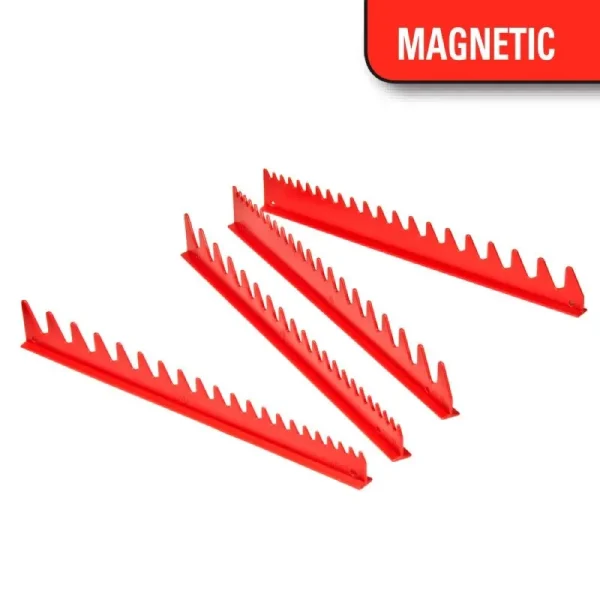 Ernst 40 Tool Space Saver Wrench Rail Kit w/Mag – Red 6014M