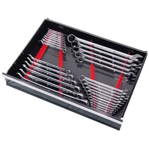 Ernst 40 Tool Space Saver Wrench Rail Kit – Red 6014