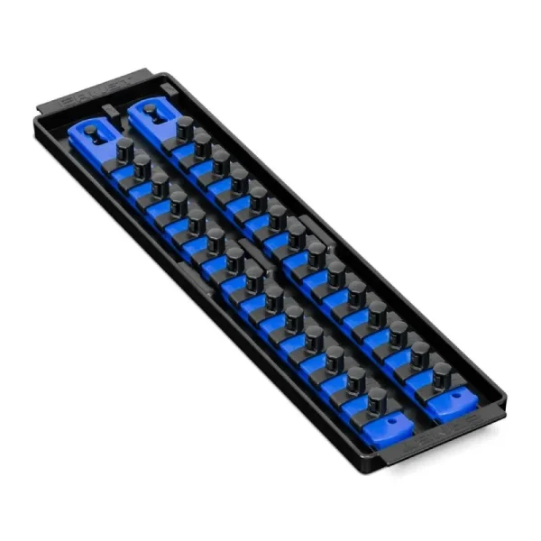 Ernst 2 Rail Twist Lock Socket Boss 13in, Blue – 3/8in 8496