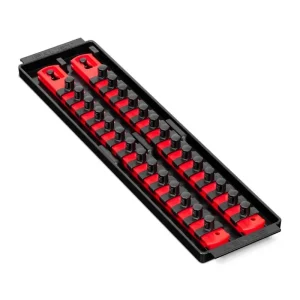 Ernst 2 Rail Twist Lock Socket Boss 13in, Red – 3/8in 8493