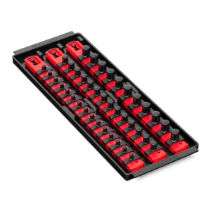 Ernst 3 Rail Twist Lock Socket Boss 13in, Red – 1/4in, 3/8in & 1/2in 8490