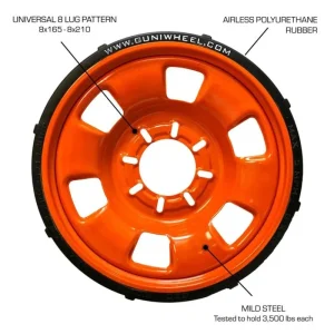 Guniwheel 80 Universal Bolt Pattern Wheels GW2680