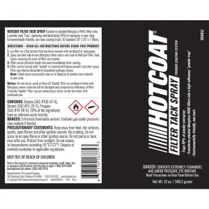 HotCoat Filter Tack Spray