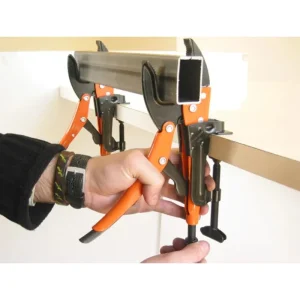 Grip-on 4 Piece Hands Free, Locking Plier Grip Set HK-SET4